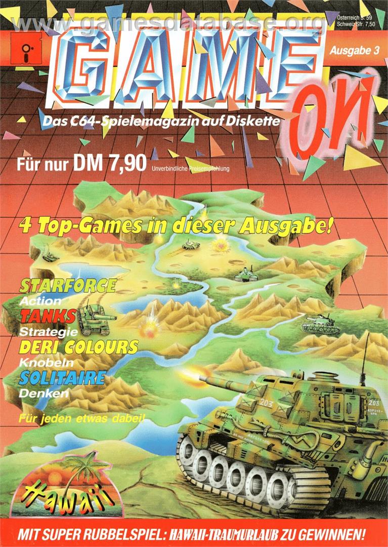 Solitair (CP Verlag) - Commodore 64 - Artwork - Box