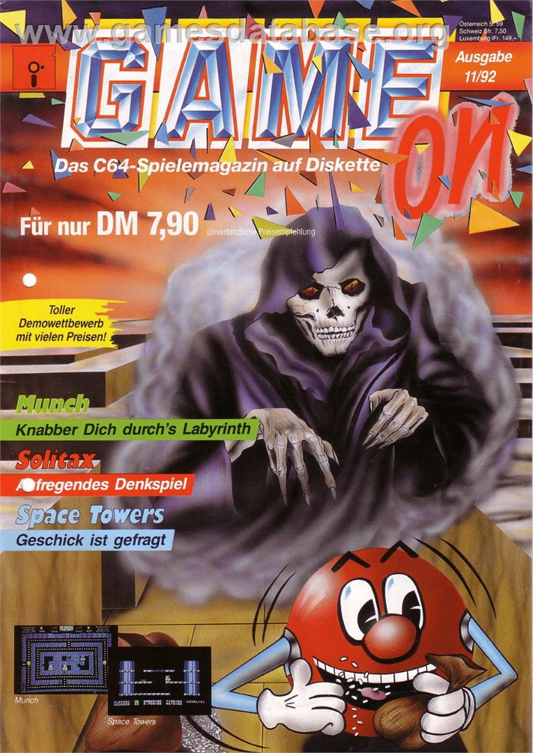 Solitax - Commodore 64 - Artwork - Box