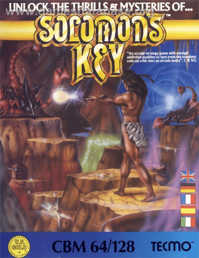 Solomon's Key - Commodore 64 - Artwork - Box