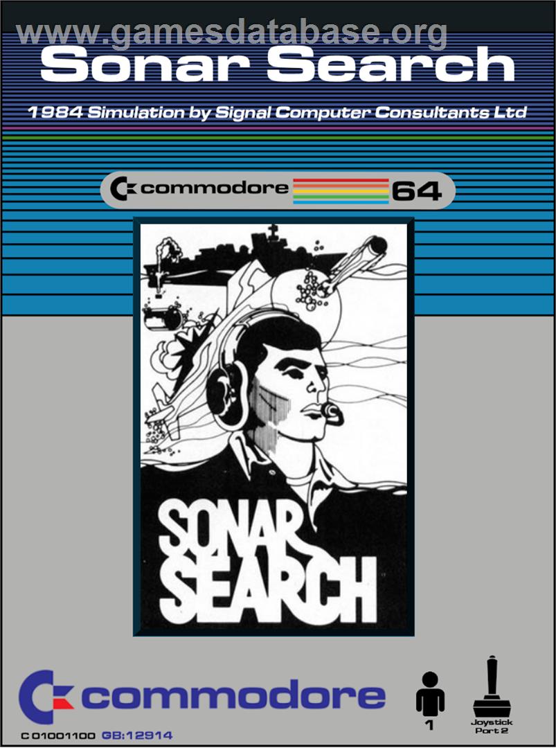 Sonar Search - Commodore 64 - Artwork - Box