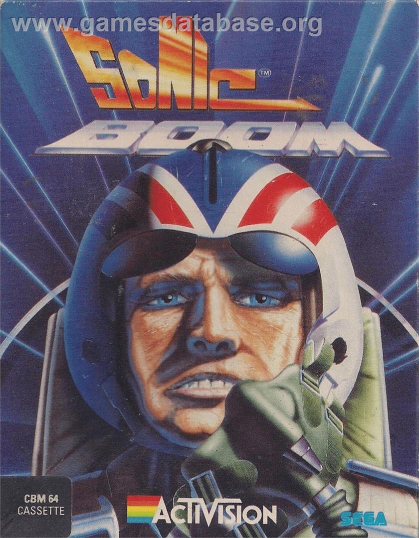Sonic Boom (Activision) - Commodore 64 - Artwork - Box