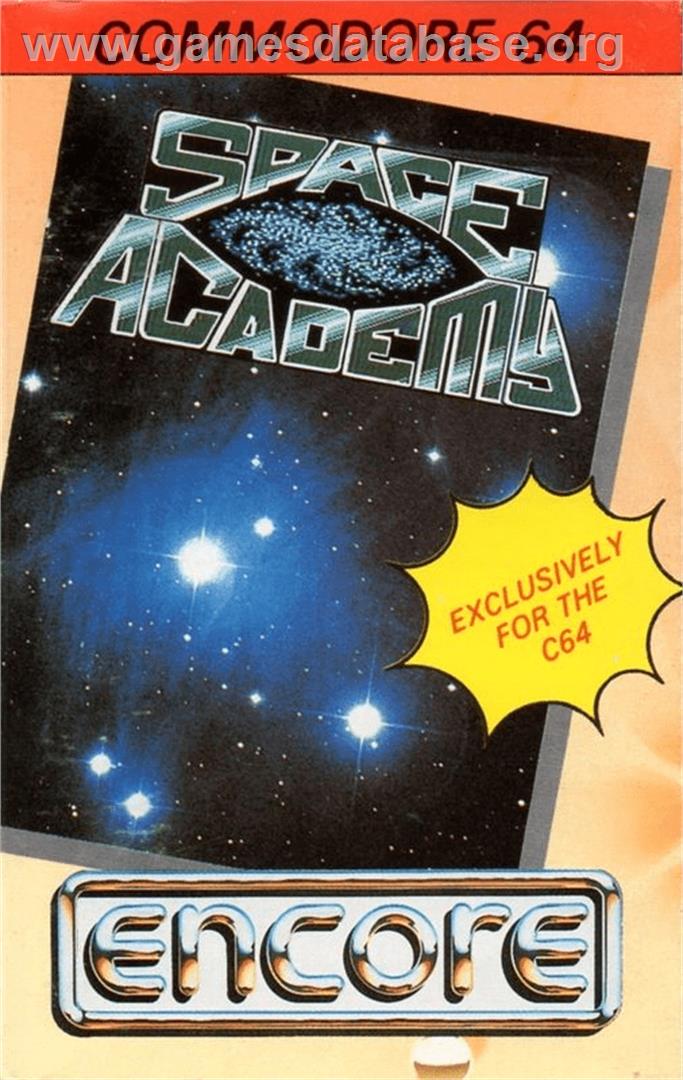 Space Academy - Commodore 64 - Artwork - Box