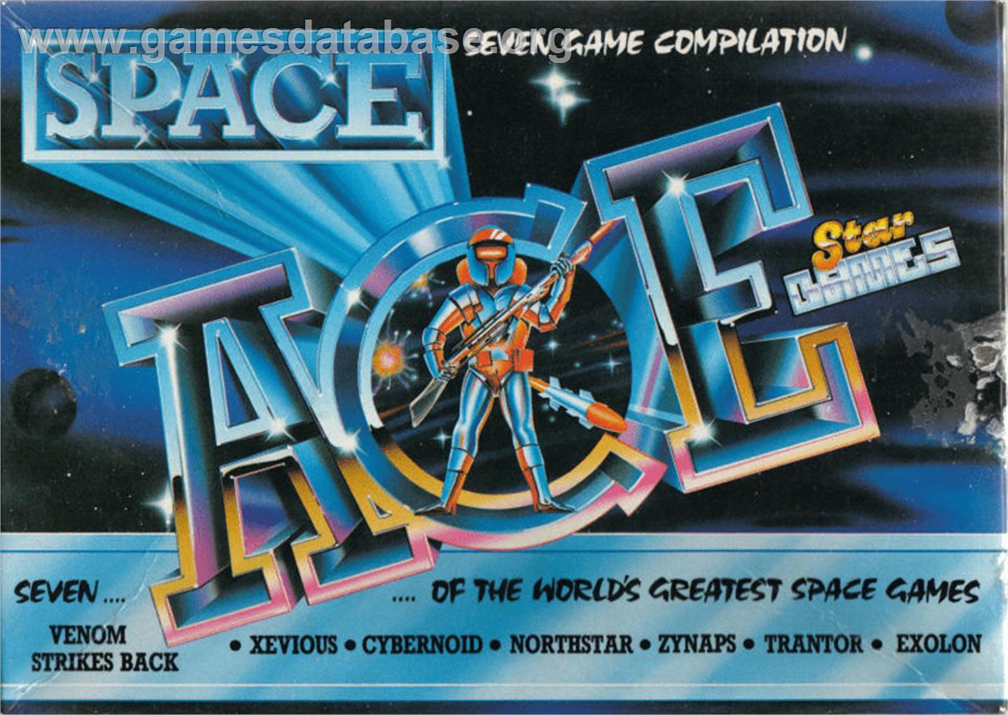 Space Ace - Commodore 64 - Artwork - Box