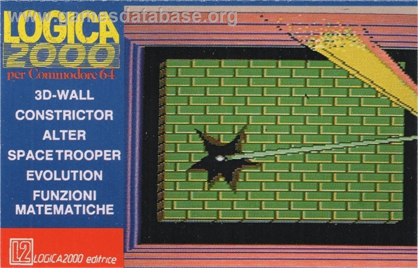 Space Assassin - Commodore 64 - Artwork - Box