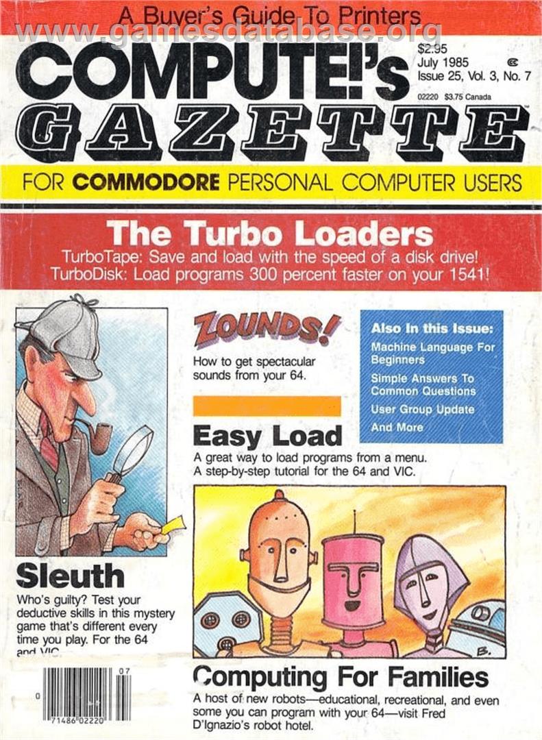 Space Gallery - Commodore 64 - Artwork - Box