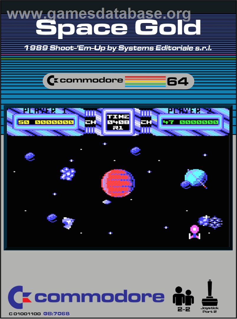 Space Gold - Commodore 64 - Artwork - Box