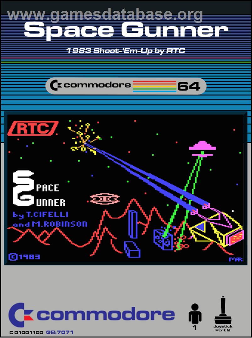 Space Gunner (Champion Software) - Commodore 64 - Artwork - Box