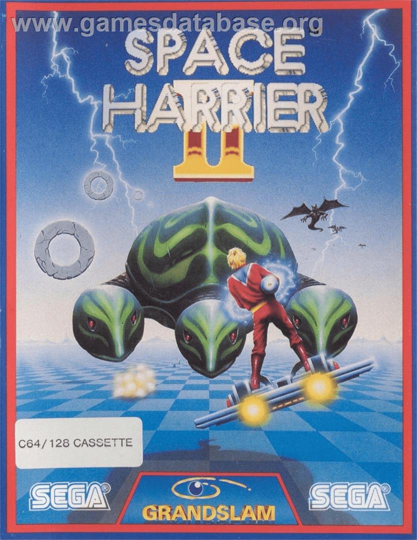 Space Harrier 2 - Commodore 64 - Artwork - Box