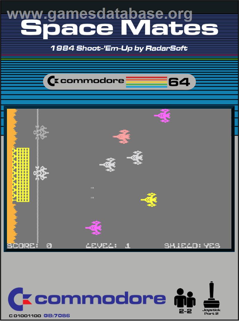 Space Mates - Commodore 64 - Artwork - Box