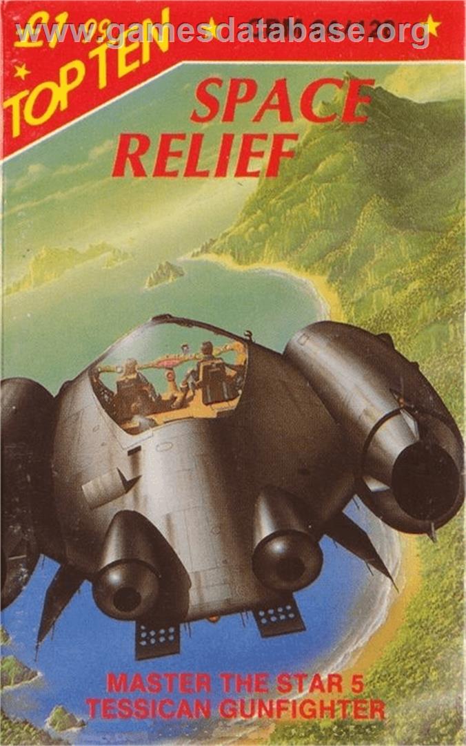 Space Relief - Commodore 64 - Artwork - Box