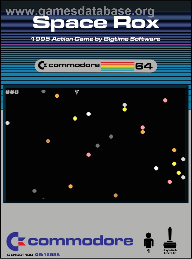 Space Rox - Commodore 64 - Artwork - Box