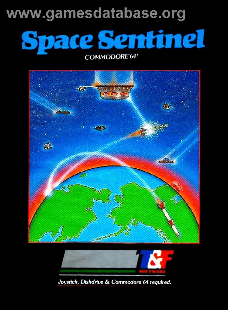 Space Sentinel - Commodore 64 - Artwork - Box