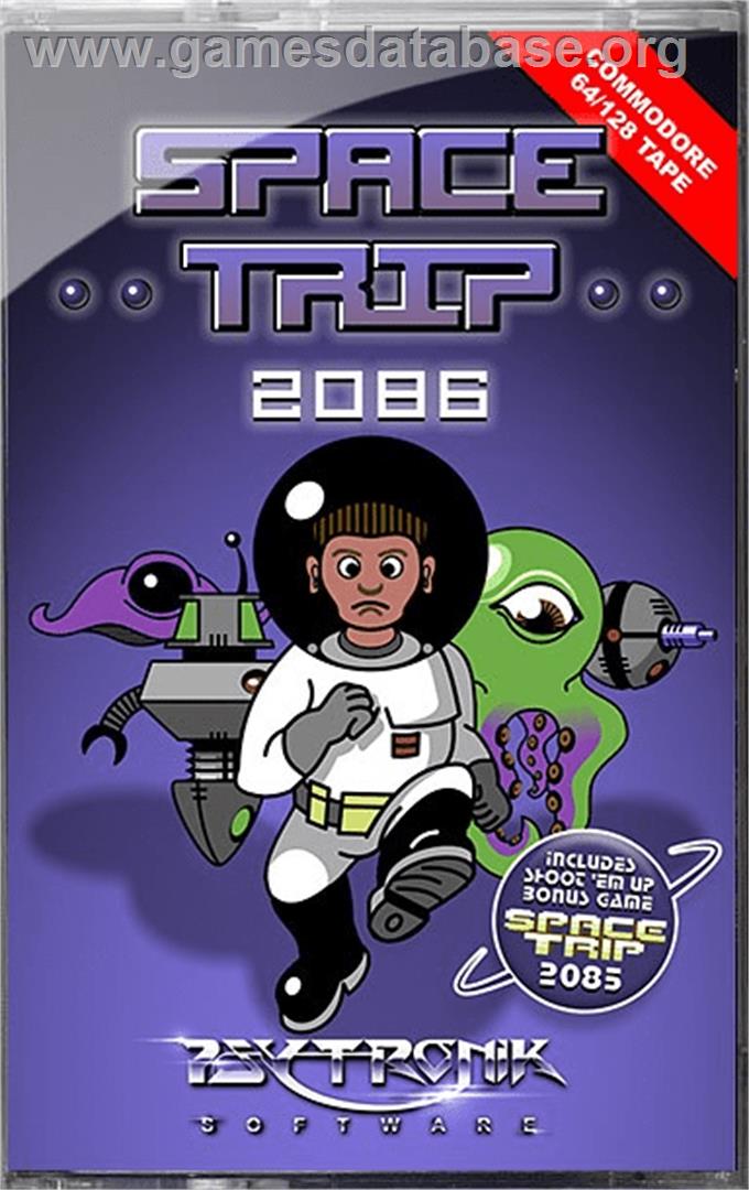 Space Trip 2086 - Commodore 64 - Artwork - Box