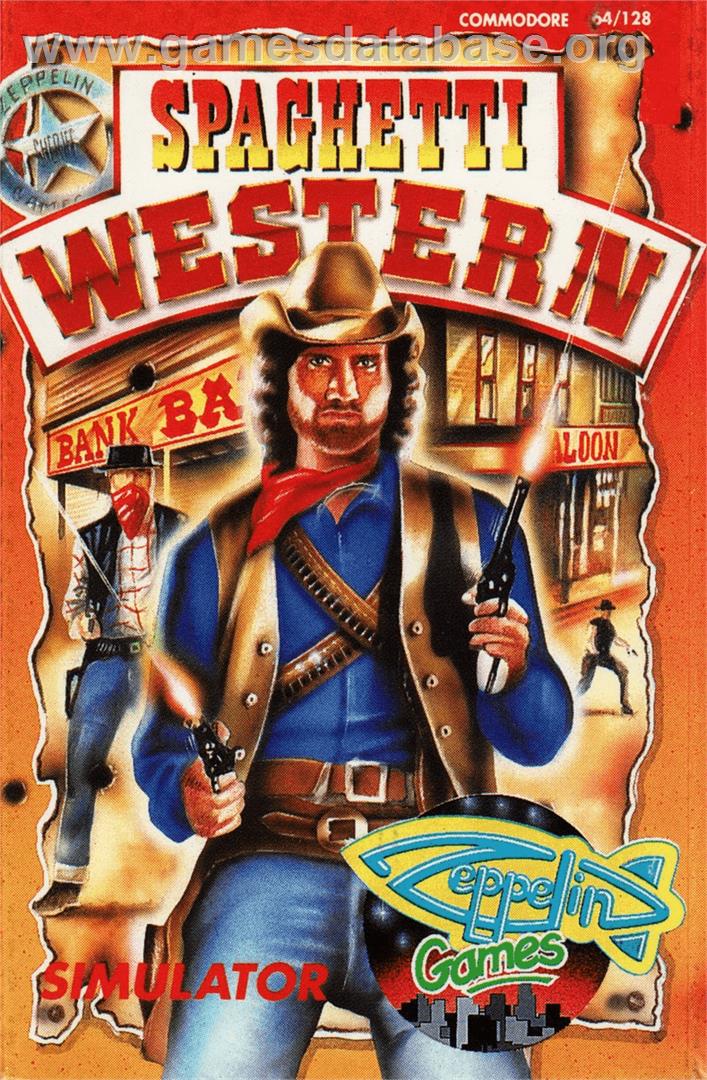 Spaghetti Western Simulator - Commodore 64 - Artwork - Box