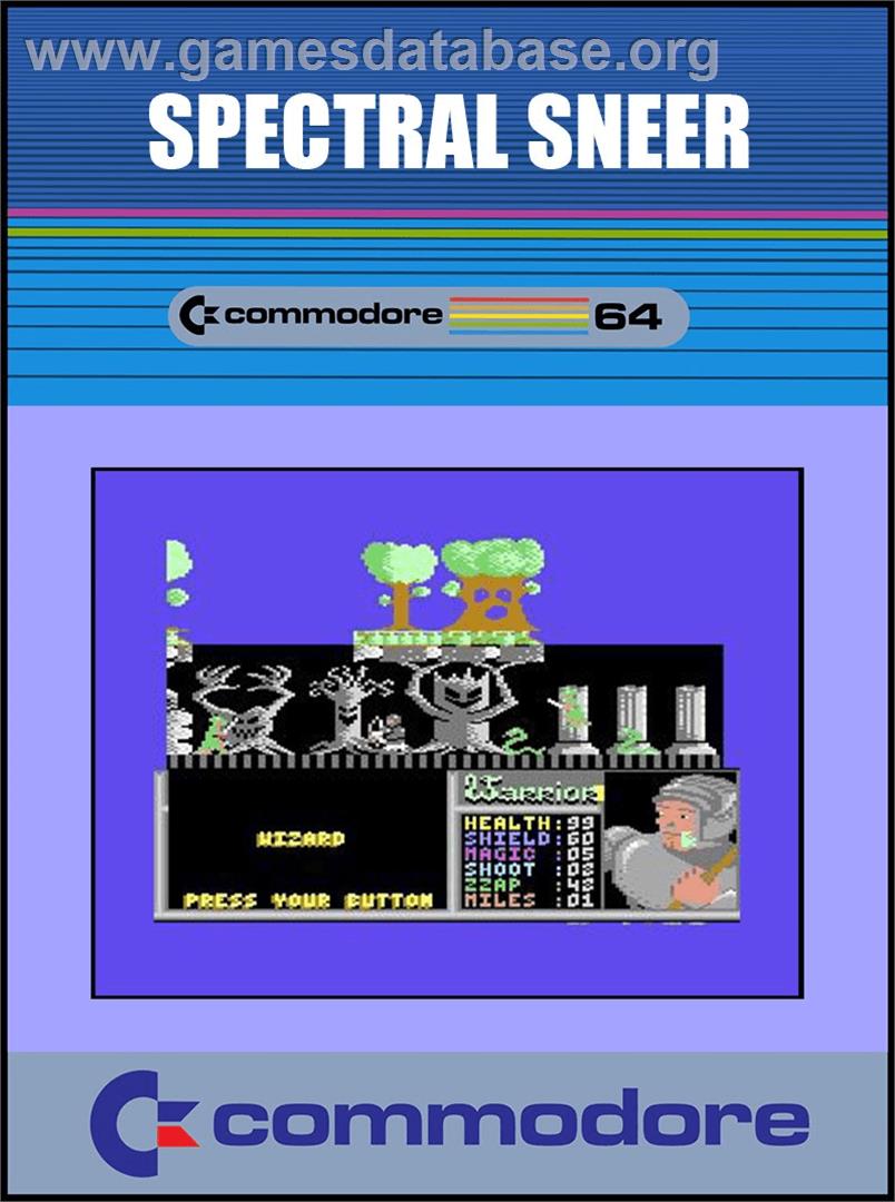 Spectral Sneer - Commodore 64 - Artwork - Box