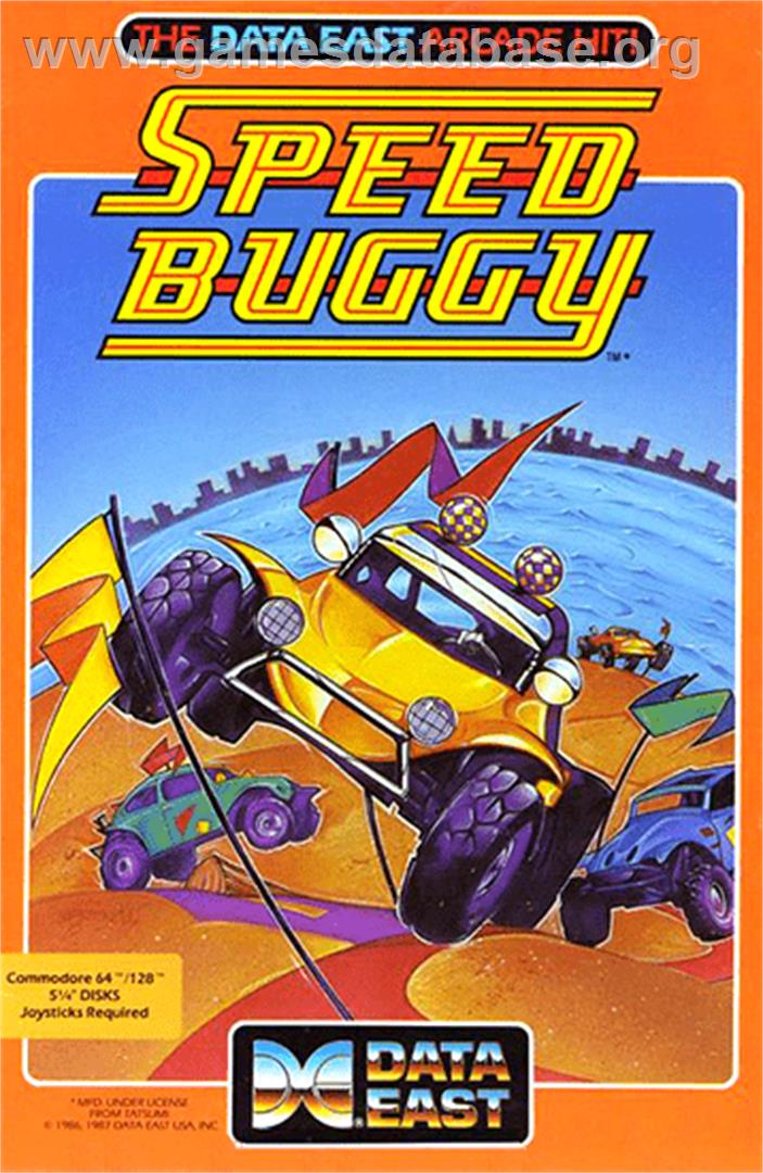 Speed Buggy - Commodore 64 - Artwork - Box