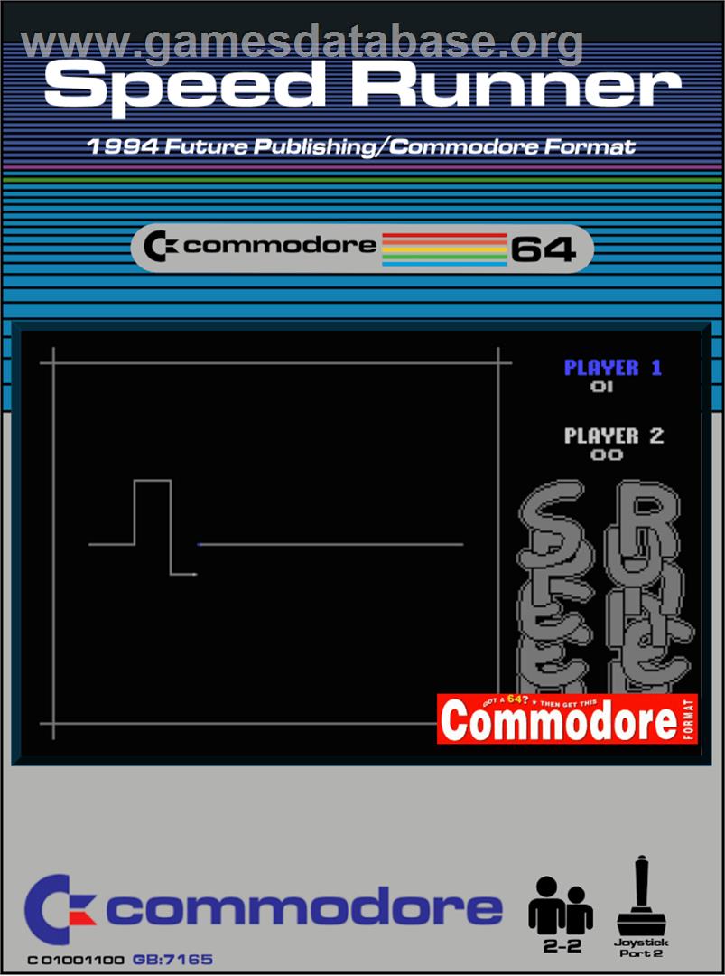 Speed Runner - Commodore 64 - Artwork - Box