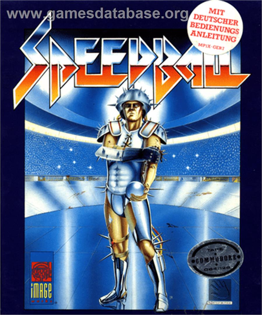 Speedball - Commodore 64 - Artwork - Box