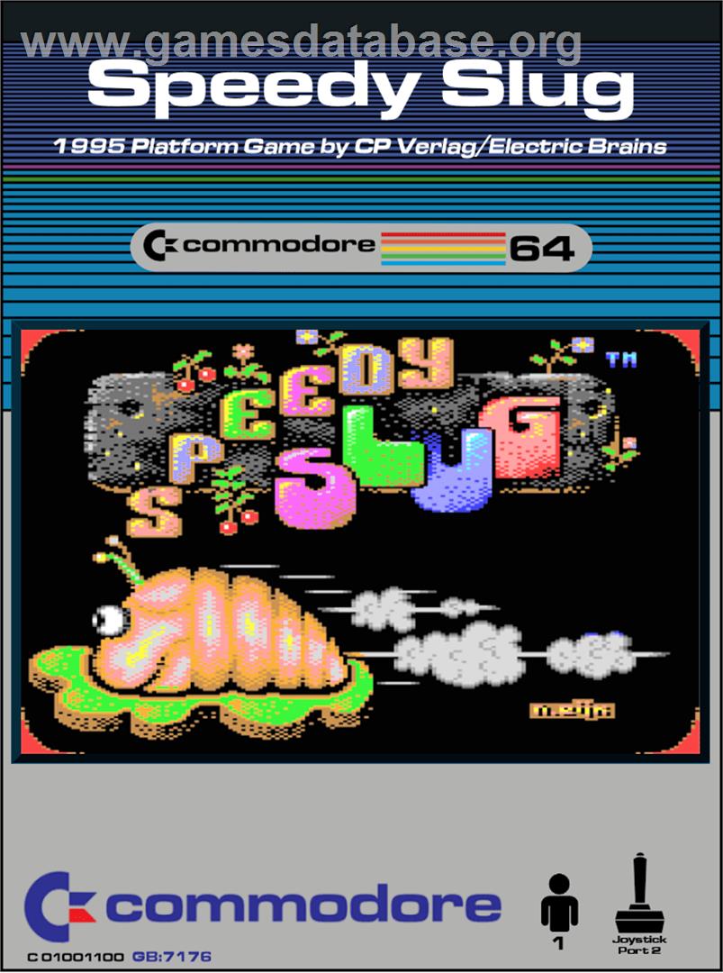 Speedy Slug - Commodore 64 - Artwork - Box