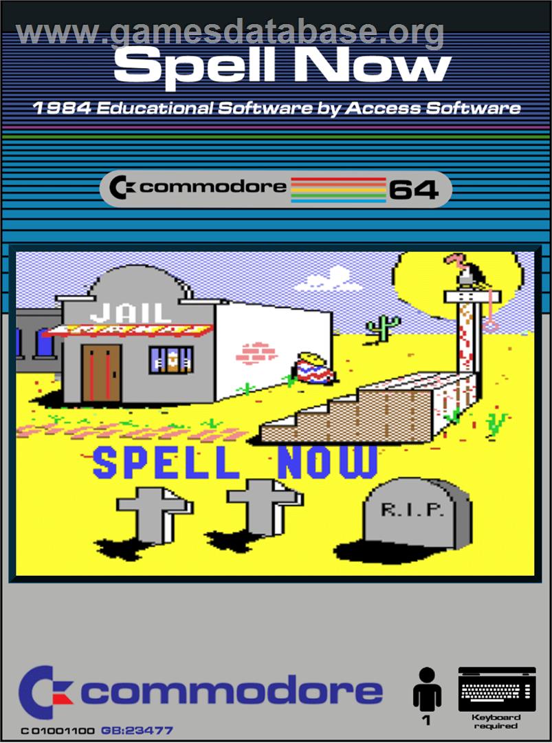 Spell Now - Commodore 64 - Artwork - Box