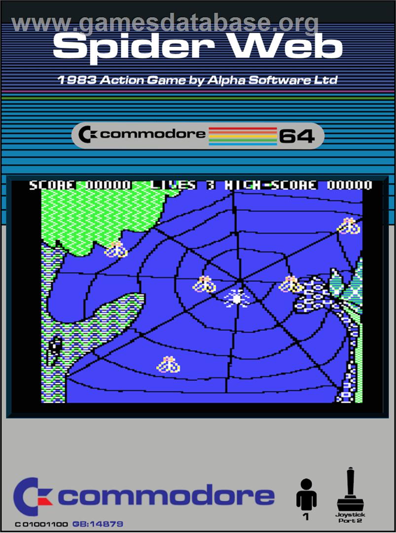 Spider Web - Commodore 64 - Artwork - Box