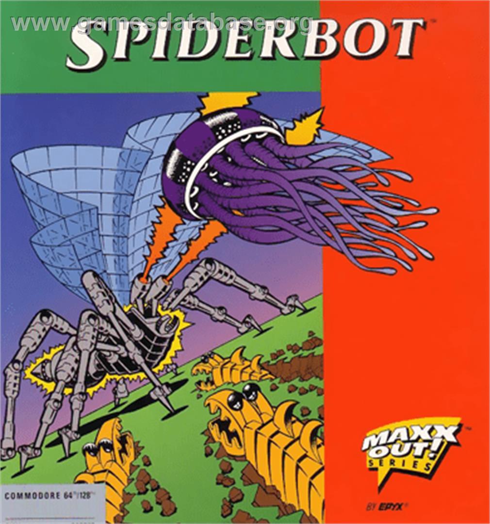 Spiderbot - Commodore 64 - Artwork - Box
