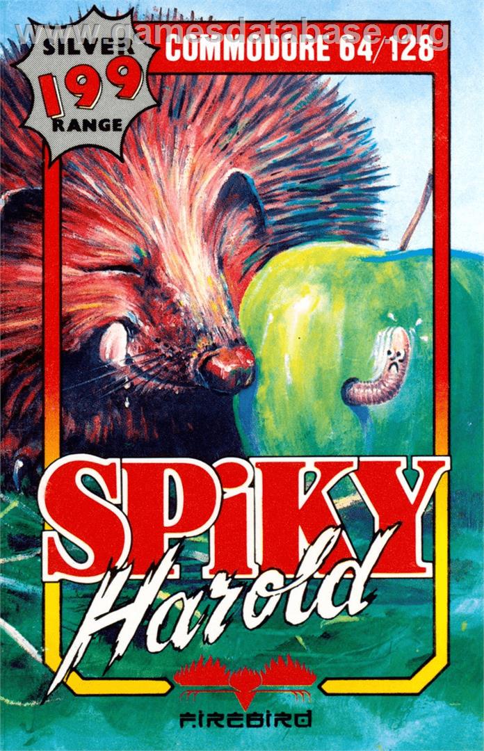 Spiky Harold - Commodore 64 - Artwork - Box