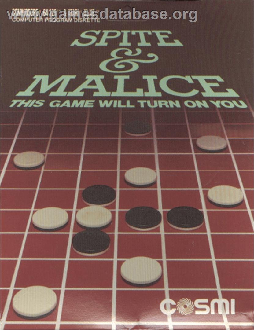 Spite And Malice - Commodore 64 - Artwork - Box
