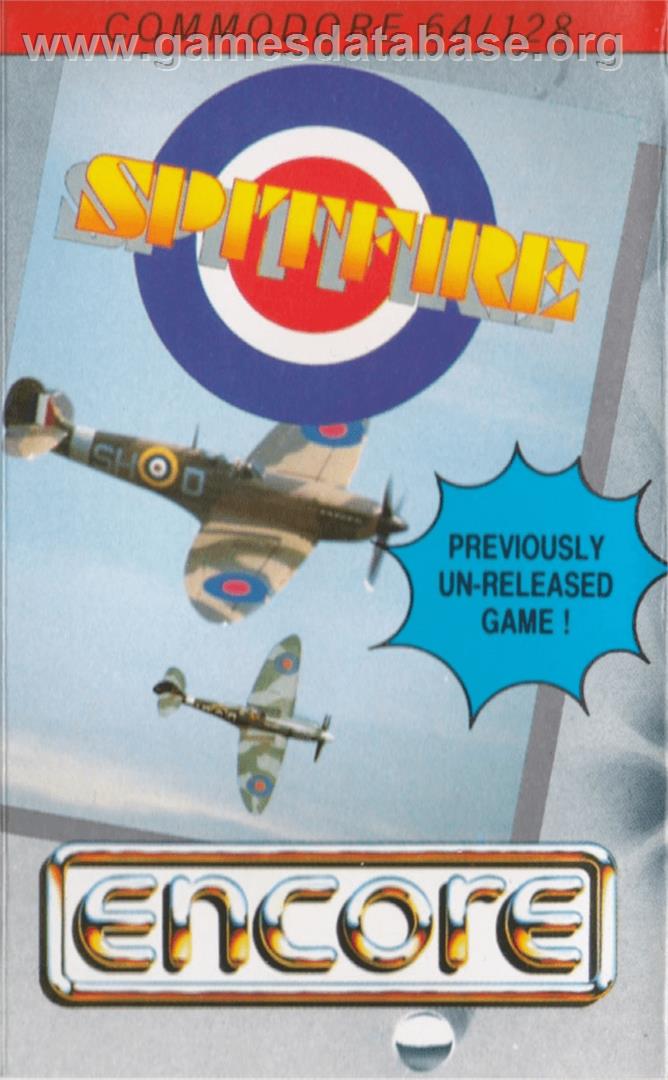 Spitfire - Commodore 64 - Artwork - Box
