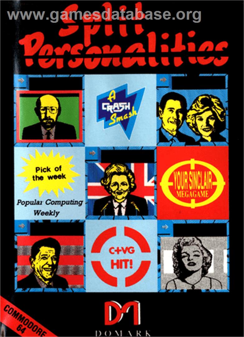 Split Personalities - Commodore 64 - Artwork - Box