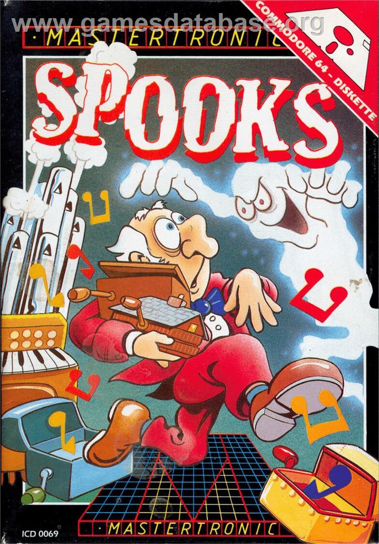 Spooks - Commodore 64 - Artwork - Box
