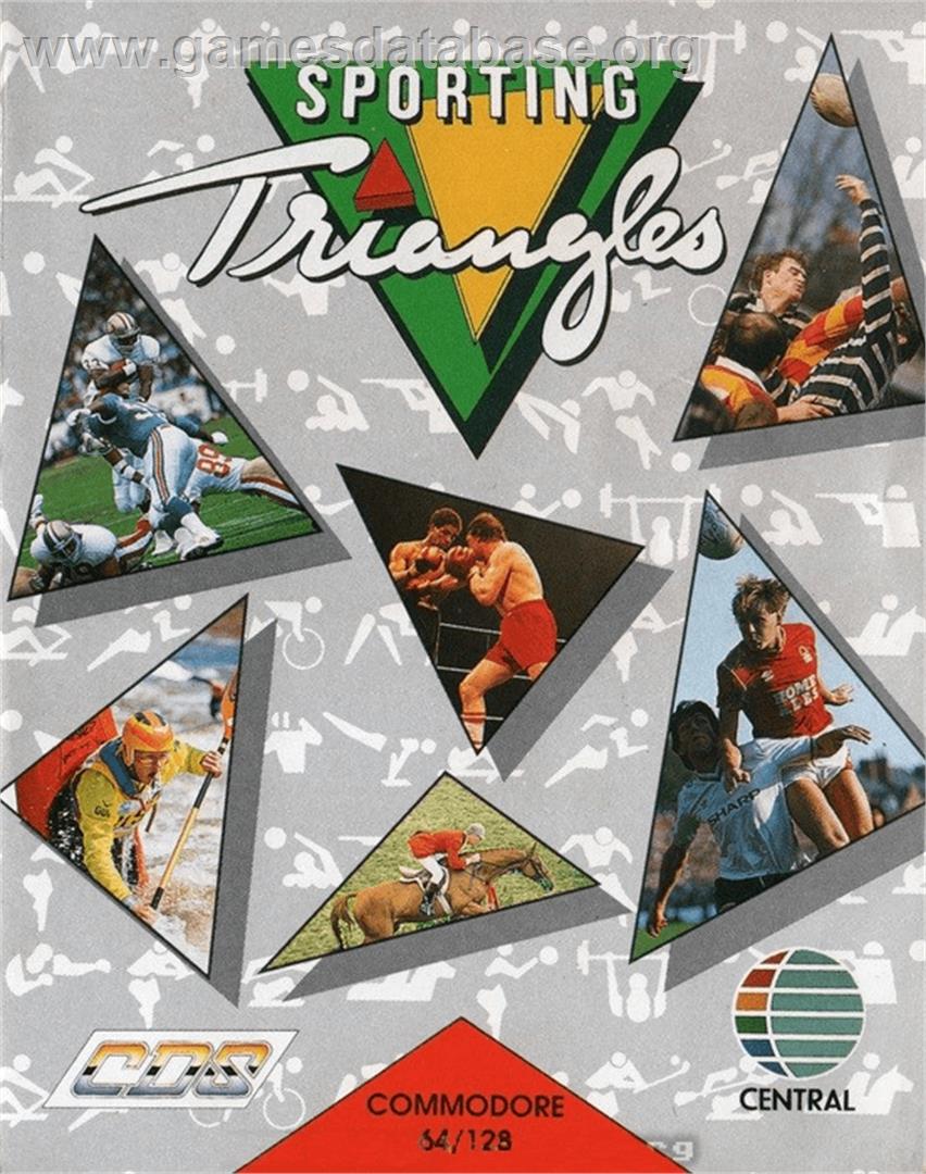 Sporting Triangles - Commodore 64 - Artwork - Box
