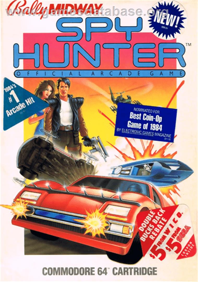 Spy Hunter - Commodore 64 - Artwork - Box