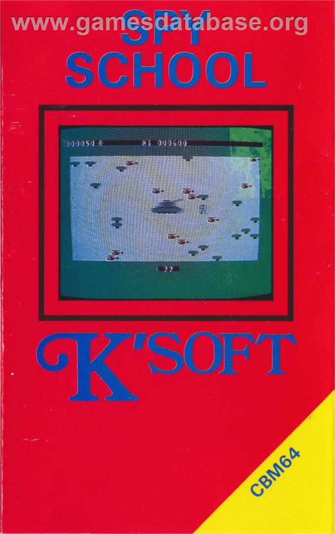 Spy School - Commodore 64 - Artwork - Box