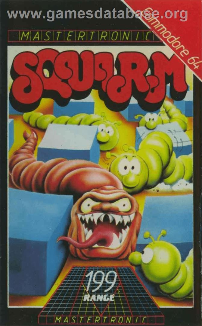Squirm - Commodore 64 - Artwork - Box