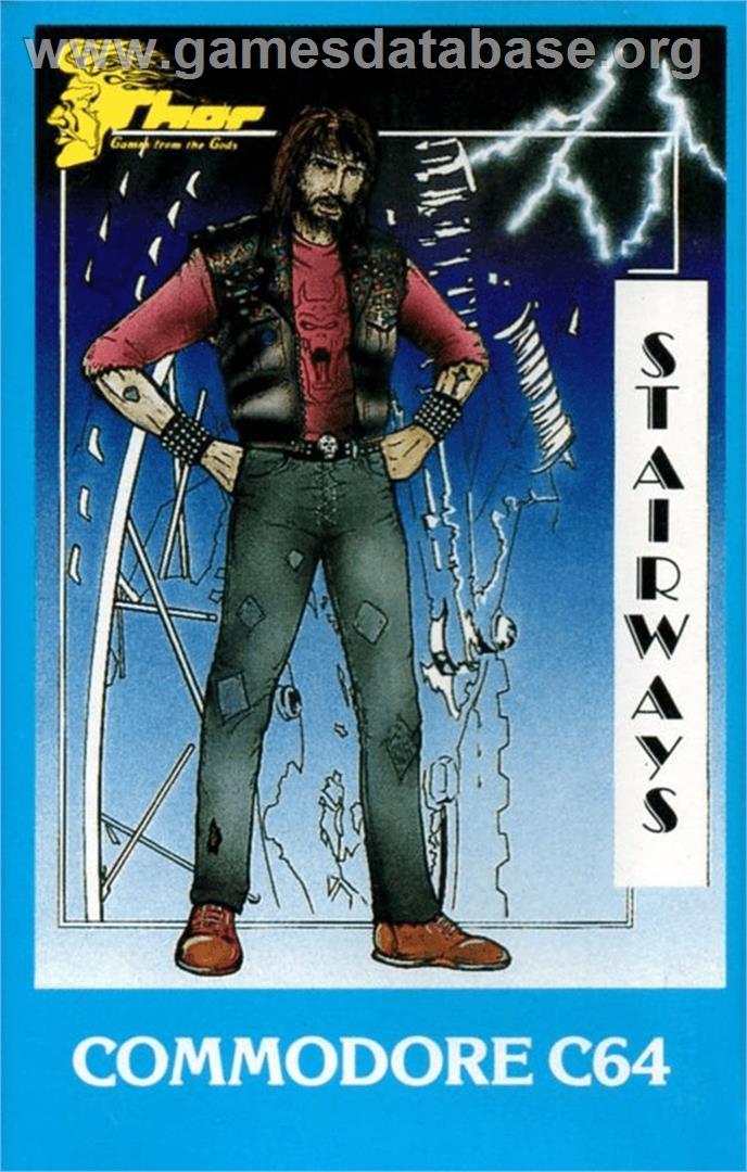 Stairways - Commodore 64 - Artwork - Box
