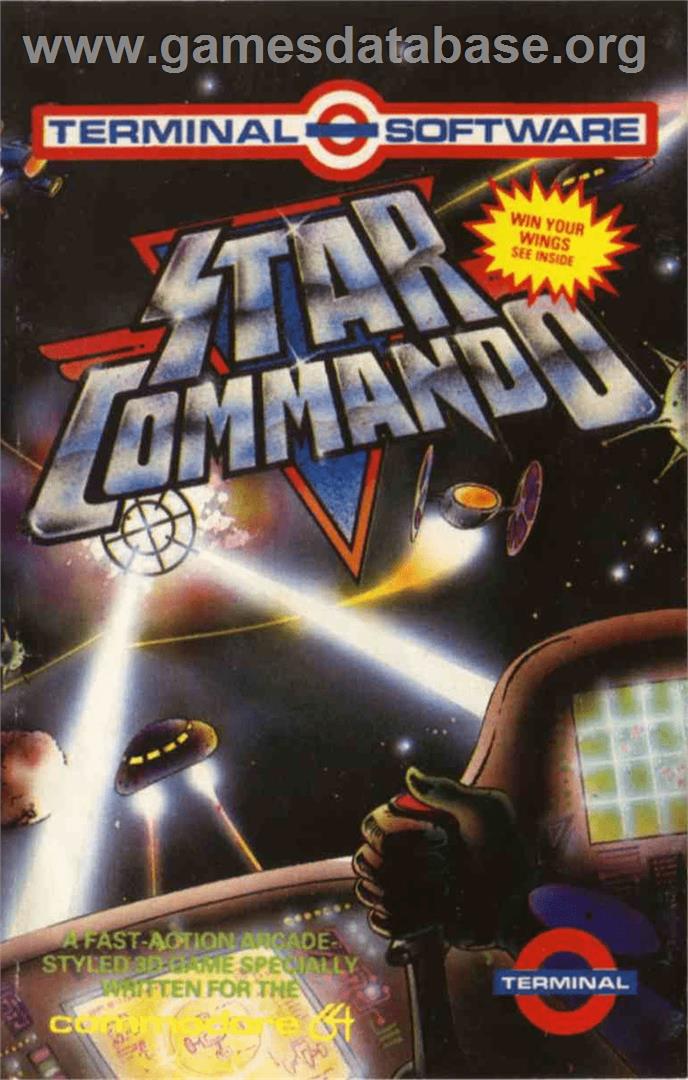 Star Commando - Commodore 64 - Artwork - Box