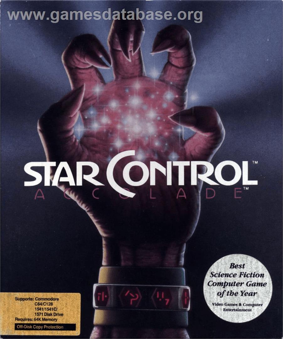 Star Control - Commodore 64 - Artwork - Box