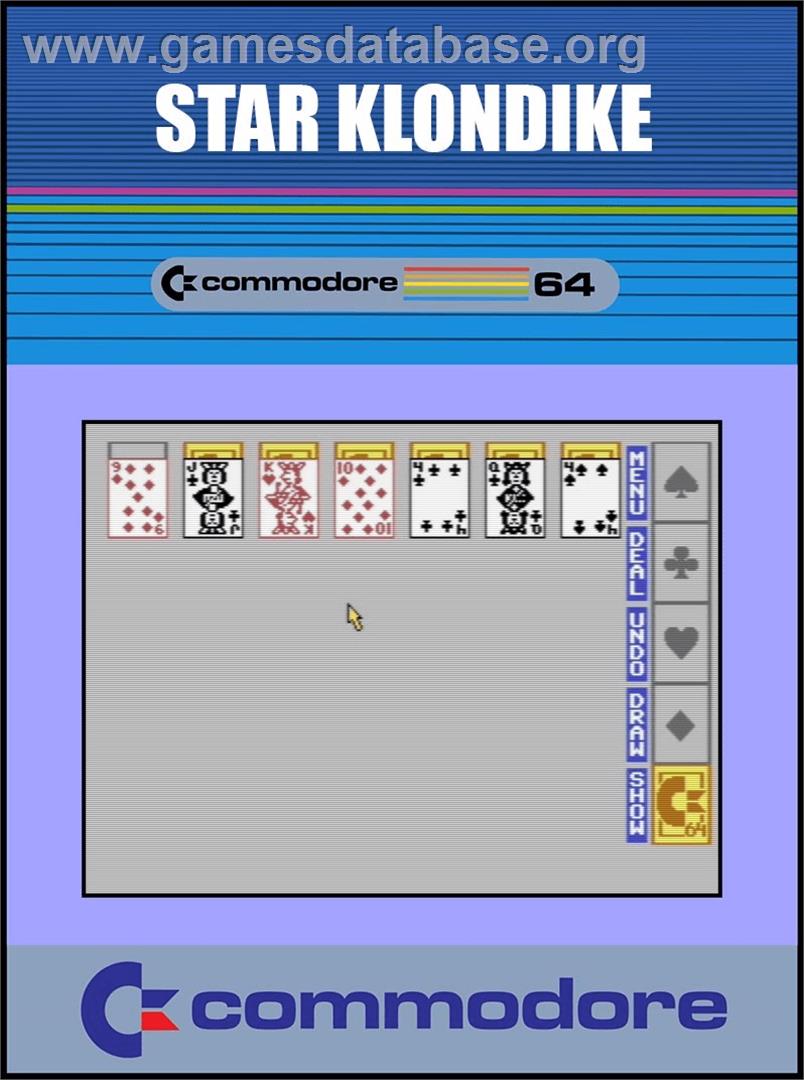 Star Klondike - Commodore 64 - Artwork - Box