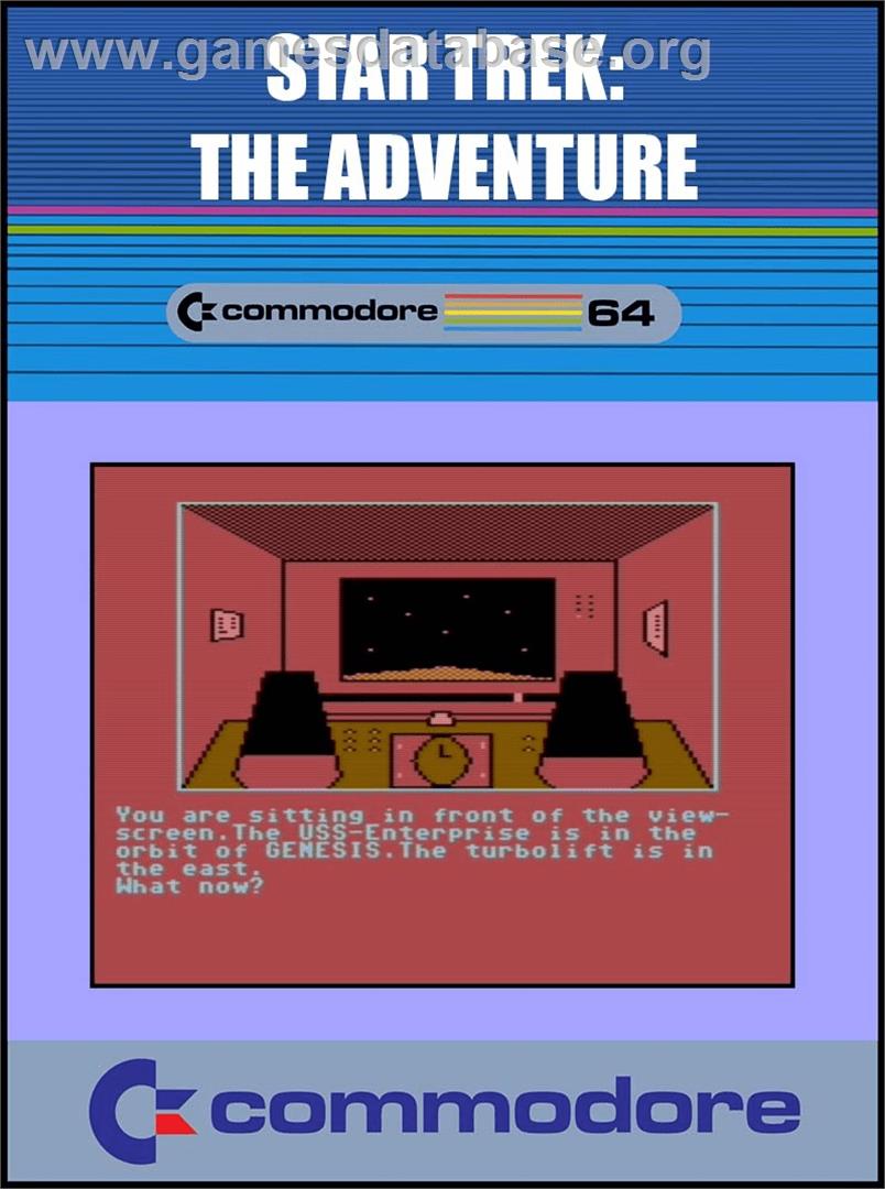 Star Trek - The Adventure - Commodore 64 - Artwork - Box