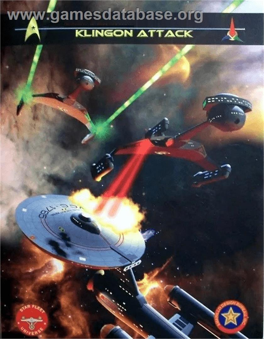 Star Trek - The Klingon Attack - Commodore 64 - Artwork - Box