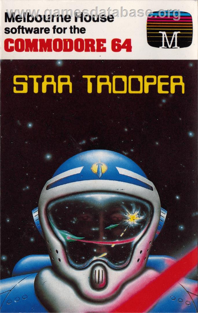 Star Trooper / Astroman - Commodore 64 - Artwork - Box