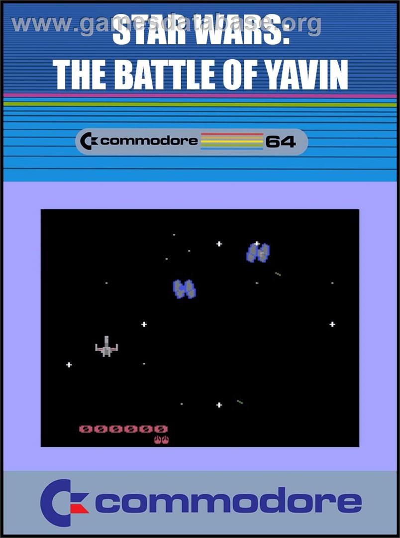 Star Wars - The Battle Of Yavin - Commodore 64 - Artwork - Box