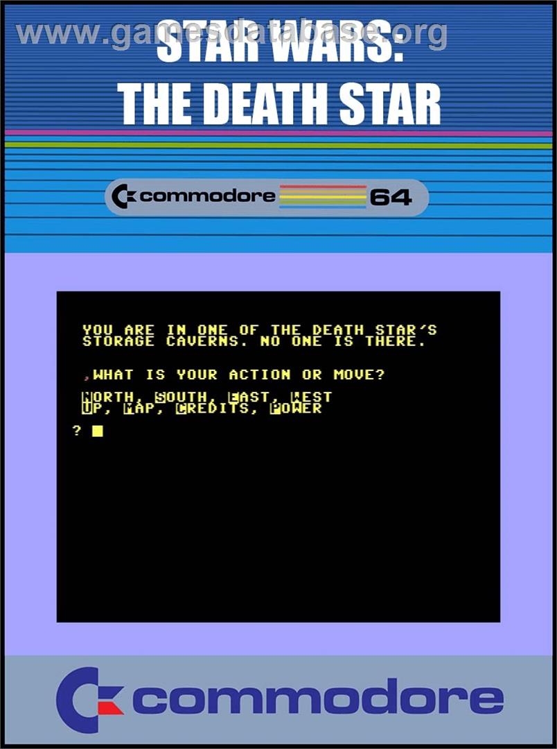 Star Wars - The Death Star - Commodore 64 - Artwork - Box