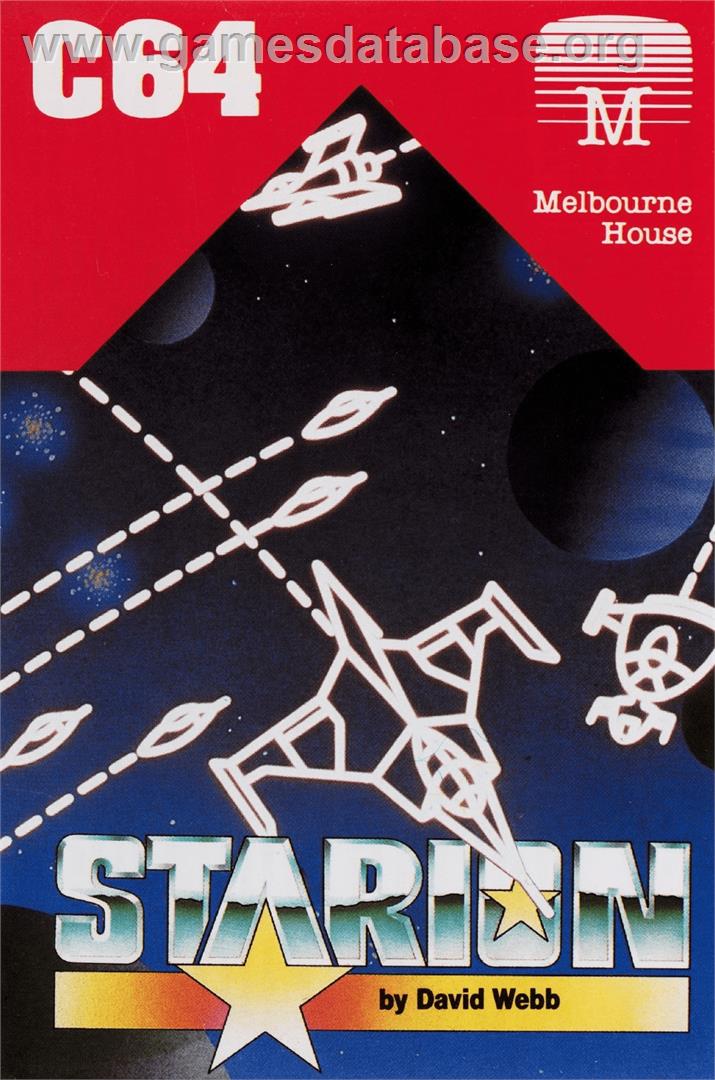 Starion - Commodore 64 - Artwork - Box