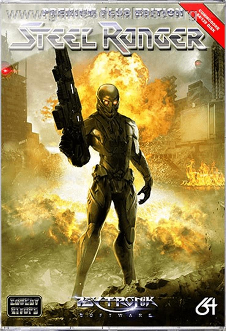 Steel Ranger (2018) - Commodore 64 - Artwork - Box