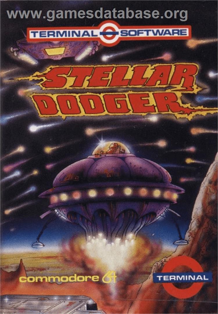 Stellar Dodger - Commodore 64 - Artwork - Box