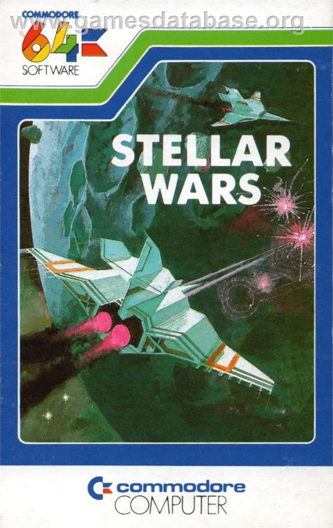 Stellar Wars - Commodore 64 - Artwork - Box