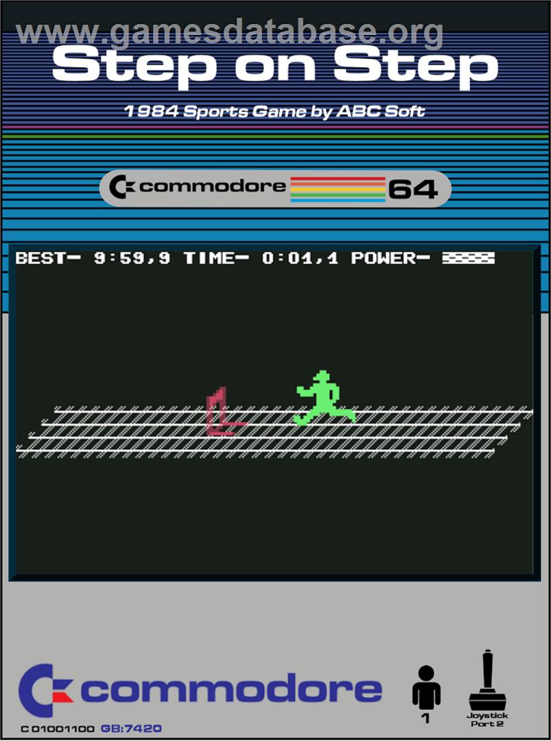 Step On Step - Commodore 64 - Artwork - Box