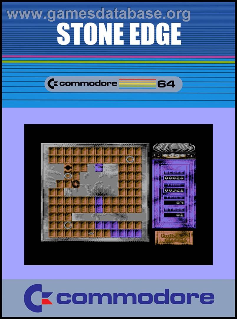 Stone Edge - Commodore 64 - Artwork - Box